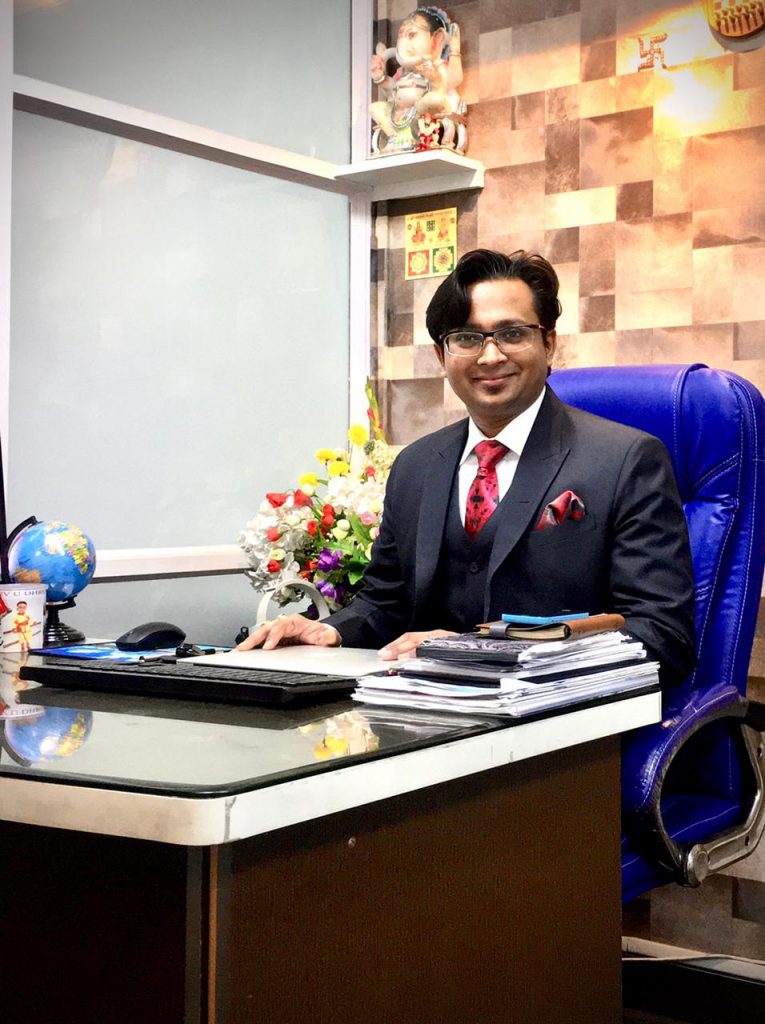 Dr. Saket Gaurav, founder and chief dental surgeon at Dr. Saket's Dental Makeover, Indirapuram Ghaziabad